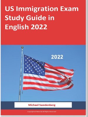 cover image of US Immigration Exam Study Guide in English 2022